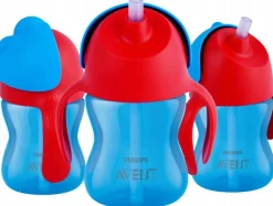 Philips Avent kubek niekapek ze słomką 200ml 9m+ bidon SCF796/01