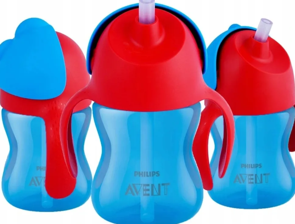 Philips Avent kubek niekapek ze słomką 200ml 9m+ bidon SCF796/01