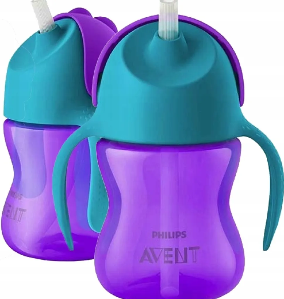 Philips Avent kubek niekapek ze słomką 200ml 9m+ bidon SCF796/02