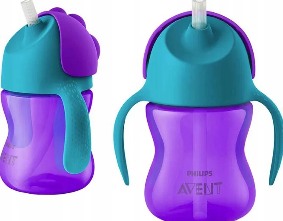 Philips Avent kubek niekapek ze słomką 200ml 9m+ bidon SCF796/02