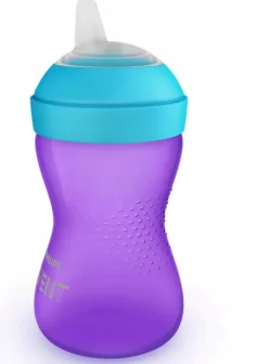 Philips Avent kubek z miękkim ustnikiem 300ml 9m+ fioletowy