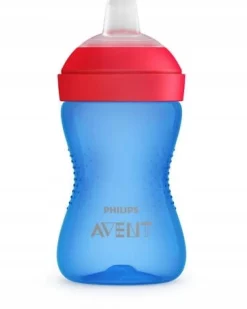 Philips Avent kubek z miękkim ustnikiem 300ml 9m+ niebieski