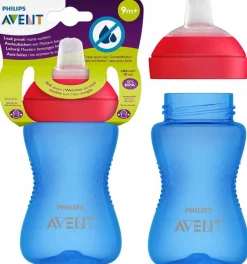 Philips Avent kubek z miękkim ustnikiem 300ml 9m+ niebieski