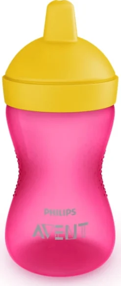 Philips avent kubek z twardym ustnikiem 300ml 18m+ różowy