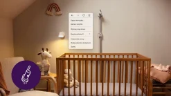 Philips Avent niania elektroniczna z kamerą + monitor oddechu SCD973/26