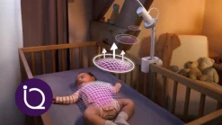 Philips Avent niania elektroniczna z kamerą + monitor oddechu SCD973/26