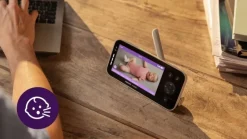 Philips Avent niania elektroniczna z kamerą + monitor oddechu SCD973/26