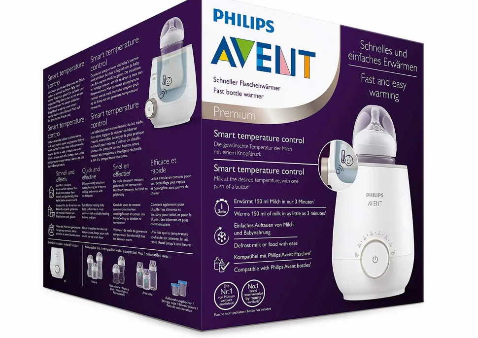 Philips avent podgrzewacz do butelek mleka słoiczków szybki 400w scf358/00