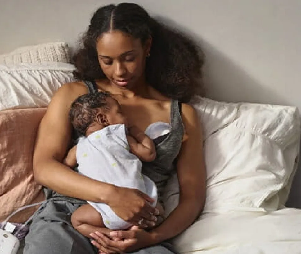 Philips avent podwójny laktator elektryczny samonośny skinsense scf532/11