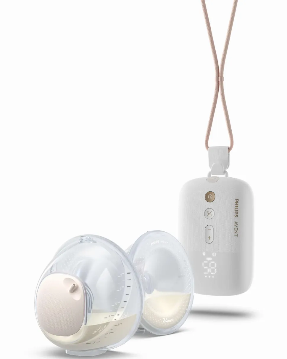 Philips avent podwójny laktator elektryczny samonośny skinsense scf532/11