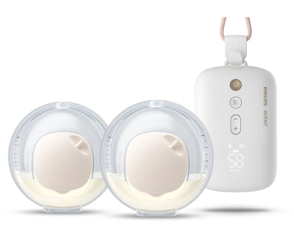 Philips avent podwójny laktator elektryczny samonośny skinsense scf532/11