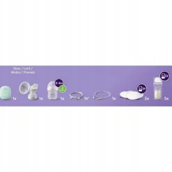 Philips Avent pojedynczy kompaktowy laktator elektryczny SCD323/20