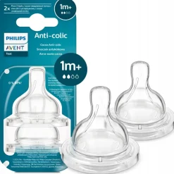 Philips Avent smoczek antykolkowy do butelki anti-colic 3m+ 2szt