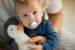 Philips Avent smoczek ultra air 0-6m oddychający + etui