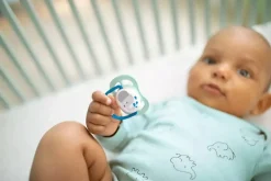 Philips Avent smoczek ultra air 0-6m oddychający + etui