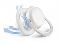 Philips Avent smoczek ultra air oddychający deco 18m+ etui
