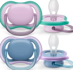 Philips Avent smoczek ultra air 6-18m oddychający + etui
