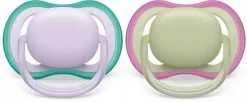 Philips Avent smoczek ultra air 0-6m oddychający + etui