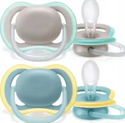 Philips Avent smoczek ultra air oddychający deco 18m+ etui