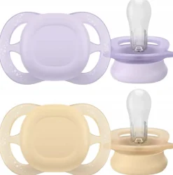 Philips Avent smoczek ultra start day dla noworodka 0-2m + etui 2szt