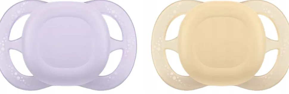 Philips Avent smoczek ultra start day dla noworodka 0-2m + etui 2szt