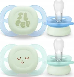 Philips Avent smoczek ultra start day dla noworodka 0-2m + etui 2szt