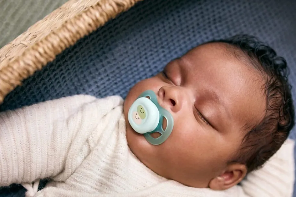 Philips Avent smoczek ultra start day dla noworodka 0-2m + etui 2szt