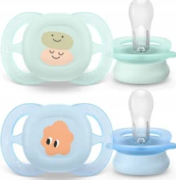 Philips Avent smoczek ultra start day dla noworodka 0-2m + etui 2szt