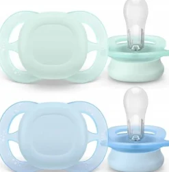 Philips Avent smoczek ultra start day dla noworodka 0-2m + etui 2szt