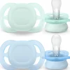 Philips Avent smoczek ultra start day dla noworodka 0-2m + etui 2szt