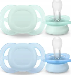 Philips Avent smoczek ultra start day dla noworodka 0-2m + etui 2szt