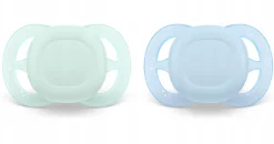 Philips Avent smoczek ultra start day dla noworodka 0-2m + etui 2szt
