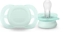 Philips Avent smoczek ultra start day dla noworodka 0-2m + etui 2szt
