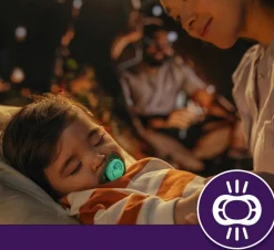 Philips Avent smoczek uspokajający ultra air 6-18m 2szt + Etui