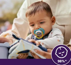 Philips Avent smoczek uspokajający ultra air 6-18m 2szt + Etui