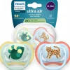 Philips Avent smoczek uspokajający ultra air 0-6m 2szt + Etui