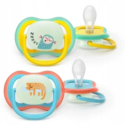 Philips Avent smoczek uspokajający ultra nightime 18m+ 2szt