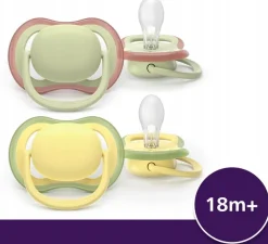 Philips avent smoczek uspokajający ultra air 18m+ 2szt