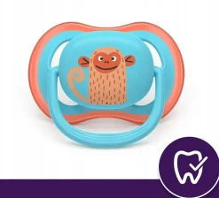 Philips avent smoczek uspokajający ultra air daytime boy 18m+ 2szt