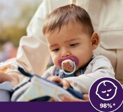 Philips avent smoczek uspokajający ultra air happy girl 6-18m 2szt