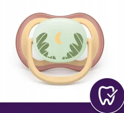 Philips avent smoczek uspokajający ultra air nature night 0-6m 2szt