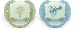Philips Avent smoczek uspokajający ultra soft 18m+ 2szt Nighttime