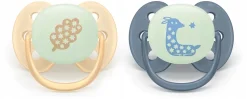 Philips Avent smoczek uspokajający ultra soft 6-18m 2szt Nighttime