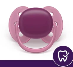 Philips Avent smoczek uspokajający ultra soft 18m+ 2szt + etui