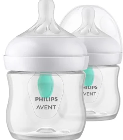 Philips Avent zestaw butelek natural response z nakładką antykolkową 2x125ml