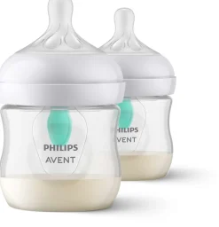 Philips Avent zestaw butelek natural response z nakładką antykolkową 2x125ml