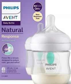 Philips avent zestaw butelek natural 3 response airfree scy670/01+scy673/01