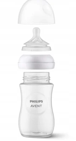 Philips Avent zestaw butelek do karmienia 3x 260ml response smoczki