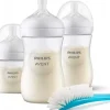 Philips Avent zestaw 4 butelek natural response + smoczki SCD838/11