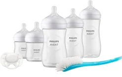 Philips Avent zestaw 5 butelek natural response + smoczki SCD838/12